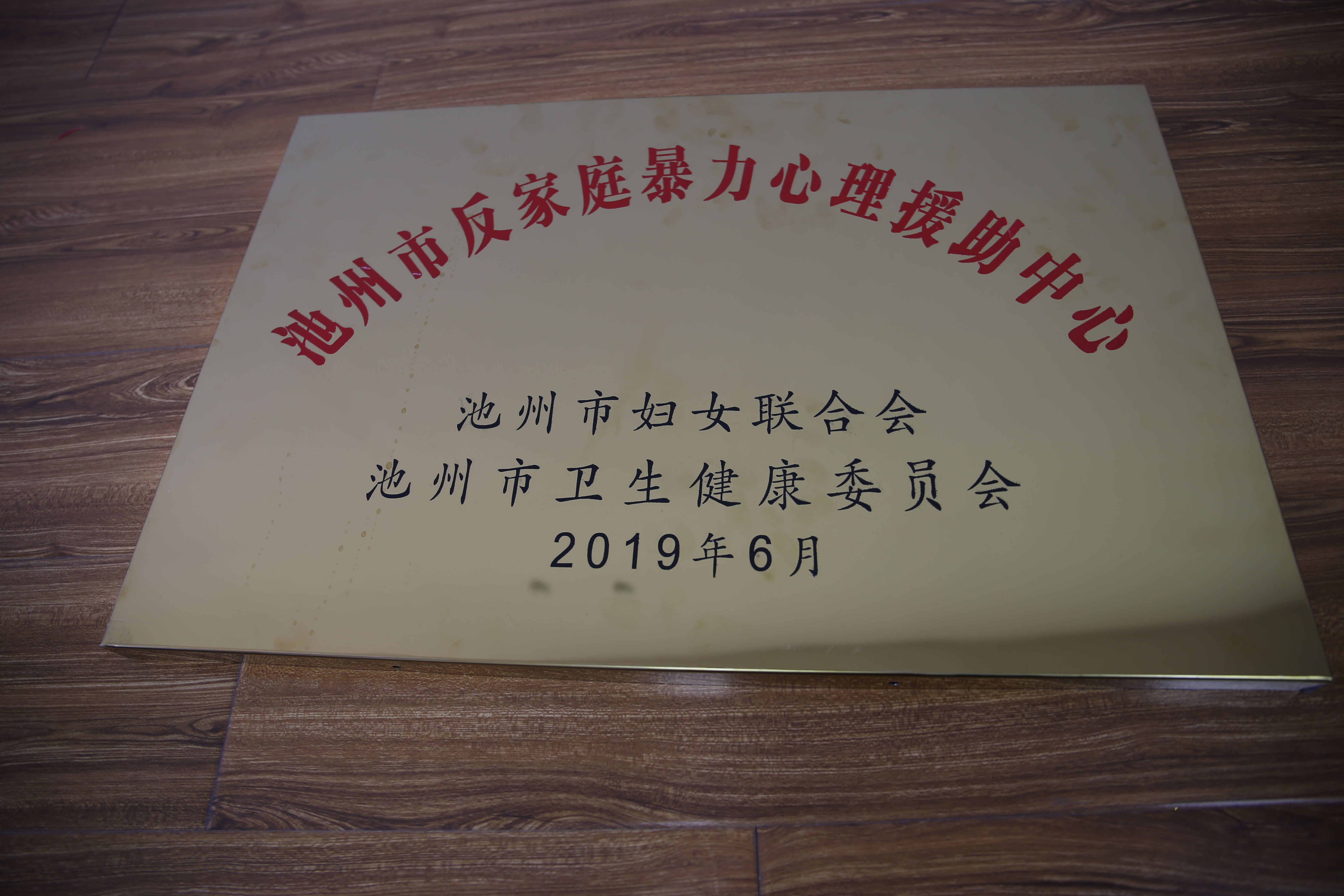 池州市反家庭暴力心理援助中心